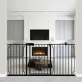 WAOWAO Baby Gate 62.19-66.92" Extra Wide Pressure Mounted Walk Through Swing by WAOWAOBABYSAFETYPRODUCTS