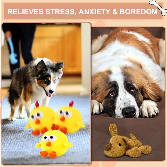 BABORUI Interactive Dog Toys, Crazy Jumping Chicken Dog Toy - Image 4