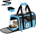 Cat Carrier Dog Carriers Airline Approved by SECLATO