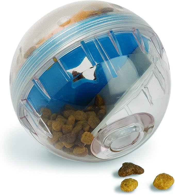 Pet Zone IQ Treat Ball Dog Treat Dispenser Toy Ball Interactive Toy by Pet+Zone