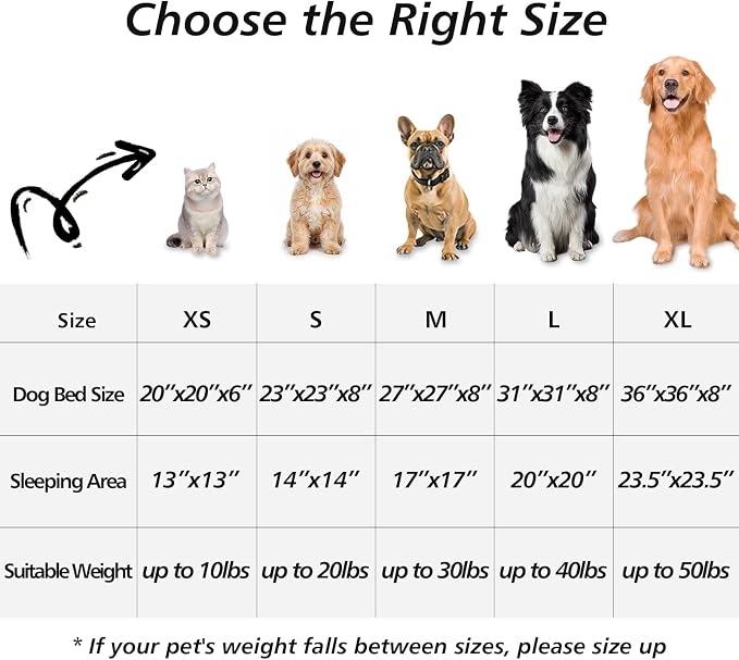 JOLLYVOGUE Calming Dog Bed Large Size Dog, Anti-Anxiety Donut Large Pet Bed - Image 7