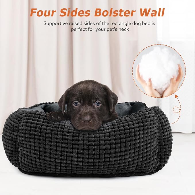 MIXJOY Rectangle Washable Orthopedic Dog Bed - Image 2