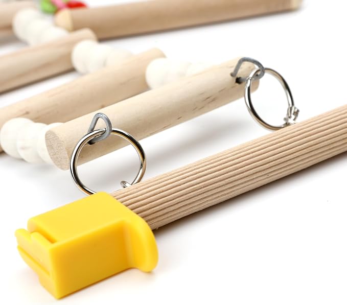 Wood Window Bird Perch Toy - Image 6