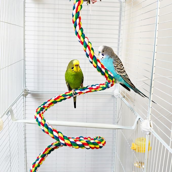 Bird Rope Perch & Birds Swing Set - Image 8