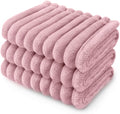 LINENLUX 1 Pack 3 Soft Dog Blanket Washable Warm Fleece Cat Blankets by LINENLUX