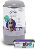 Litter Genie Easy Roll Cat Litter Disposal Pail | Odour Control, Refill Bags & by LitterGenie