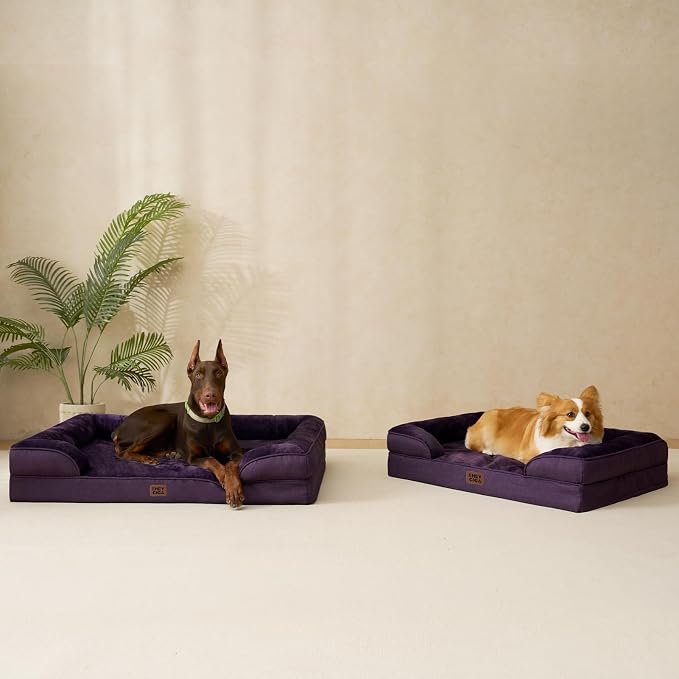 EHEYCIGA Orthopedic Dog Beds for Large Dogs, Waterproof Memory Foam Large Dog - Image 9