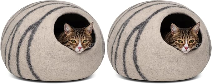 MEOWFIA Cat Cave – Premium Felt Cat Bed by MEOWFIA