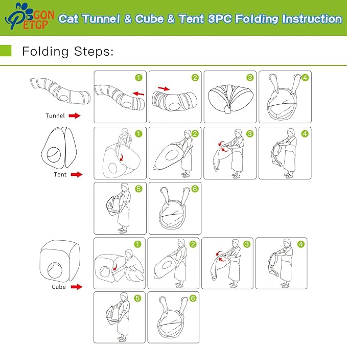 Outdoor Cat Enclosures, Cat Tunnels Tents Cubes - Image 7