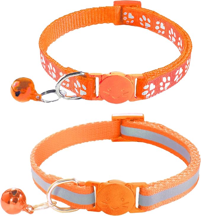 2 Pack Breakaway Cat Collars by Unknown