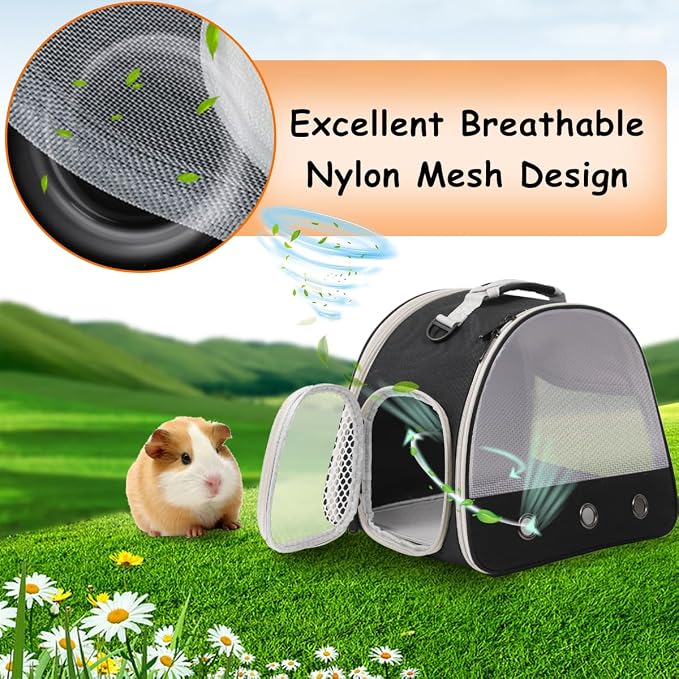 Breathable Guinea Pig Carrier Backpack - Image 4