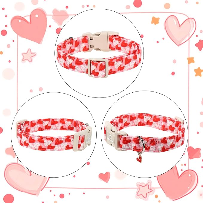 Valentines Dog Collar for Medium Dogs - Image 6