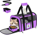 Cat Carrier Pet Carriers Airline Approved by SECLATO