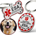 HOPELF Engraved Personalized ESA Tag by PersonalizedTouchMakingYourMomentsMeanSoMuch