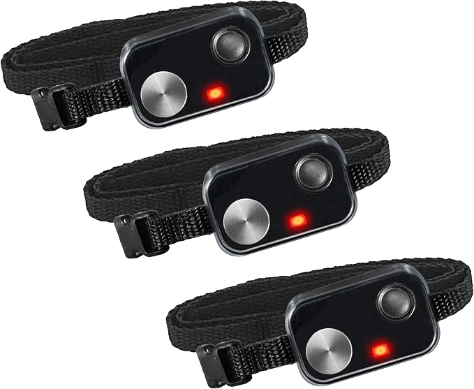 MS-5 ECON Automatic Pet Door Collar 3-Pack, Genuine High Tech Pet Brand Dog by HighTechPet
