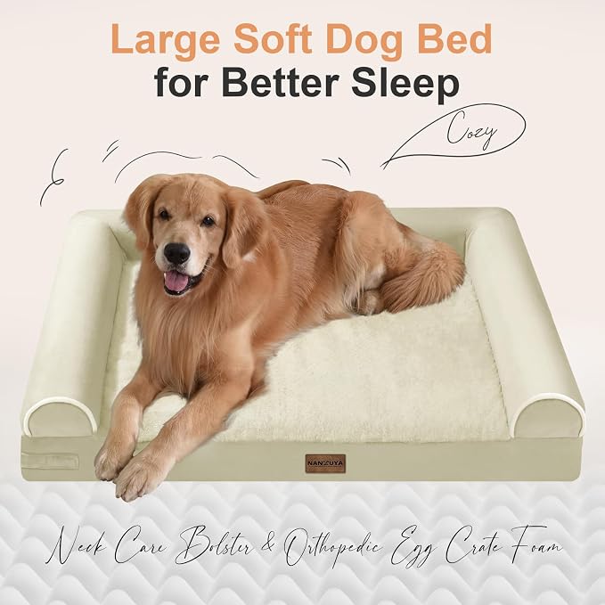 Large Dog Bed Orthopedic Washable: Extra Large Sized Beds - Image 2