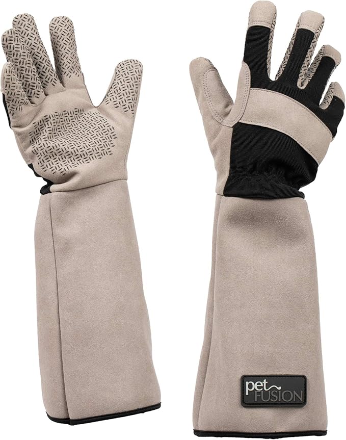 PetFusion Multipurpose Pet Grooming Gloves Great by PetFusion