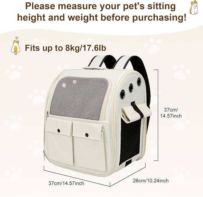 Airline Approved Cat Carrier Backpack - Image 2