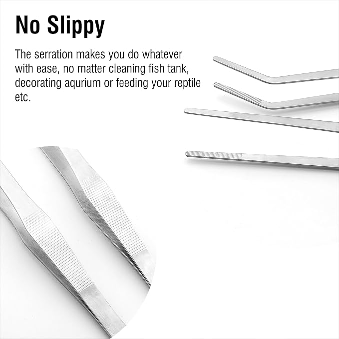 2Pcs 15 inch Extra Long Rustproof Tweezers - Image 5