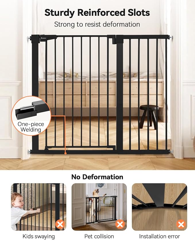 COMOMY 36" Extra Tall Baby Gate - Image 3