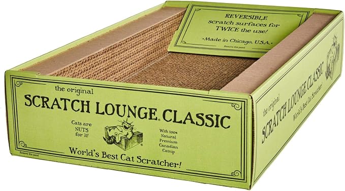 Scratch Lounge Cardboard Cat Scratcher & Lounger - Image 3