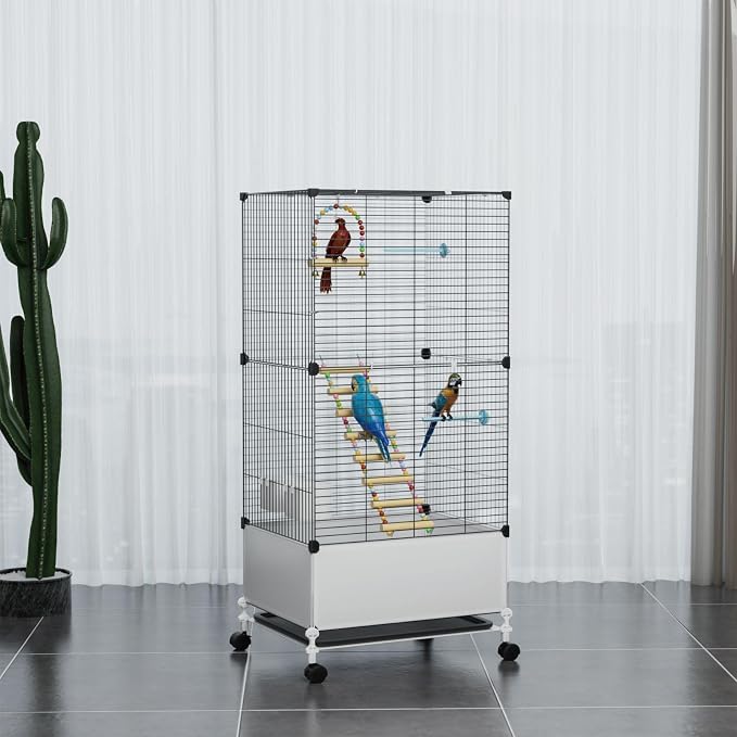 Big Flight Bird Cage, Wide Birdcage - Image 8