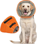 Dog Cone for Large Dogs After Surgery, Adjustable Soft Recovery Cone Collar for by LETSQK