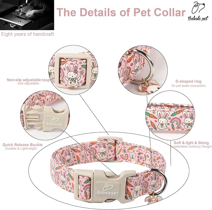 Easter Dog Collar for Small Dogs - Image 4