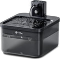 DownyPaws Cat Water Fountain Cordless, 84oz/2.5L Fursink Wireless Pet Water by DownyPaws