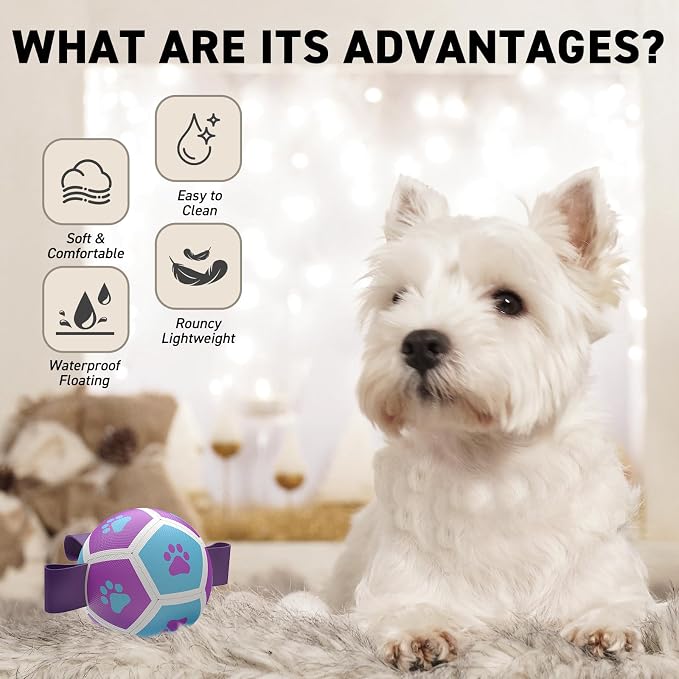 QDAN Small Dog Toys, Puppy Balls, Dog Balls - Image 5