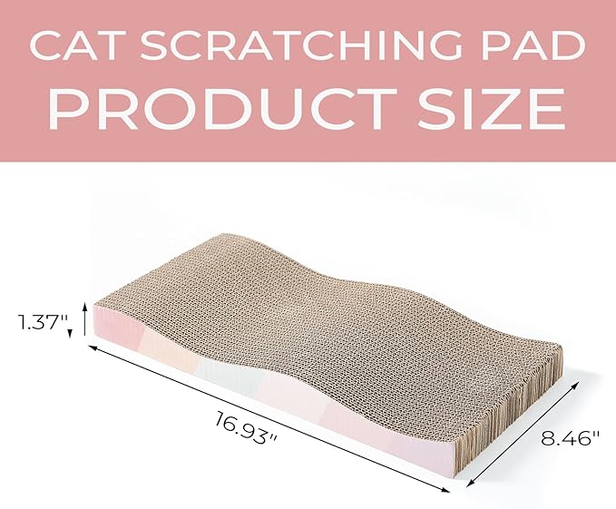 Cat Scratching Board cat Scratcher Cat Scratch Pad Cardboard cat scratchers - Image 2