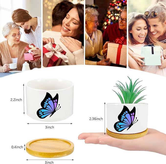 Window Garden Butterfly Planter Pots, Butterfly Gifts - Image 5