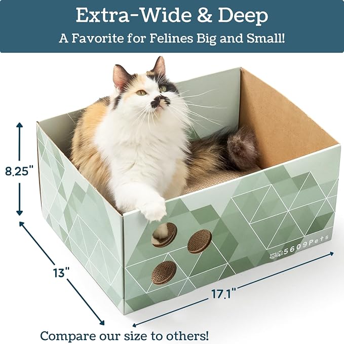 Extra Large Cardboard Cat Scratcher - Image 6