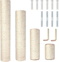 PowerKing Natural Sisal Replacement Scratching Post, 4 Pieces M8 Cat Scratch by PowerKing