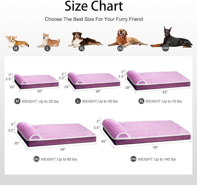 Orthopedic Dog Bed Large Sized Dog - Image 7