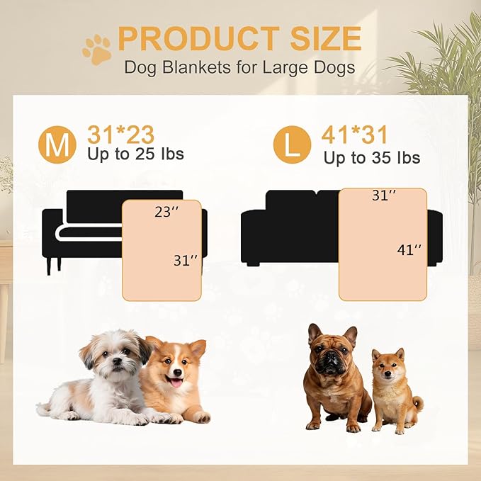 Dog Blanket, Soft Fleece Dog Blankets - Image 7