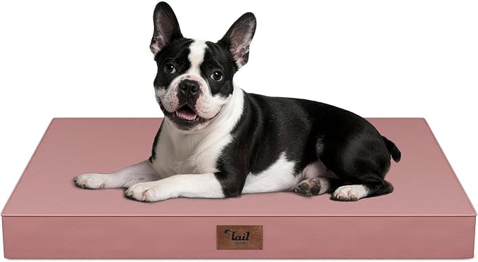 Outdoor Dog Bed for Small Dogs, Waterproof Dog Crate Bed for Medium Dogs Cats by TailStories