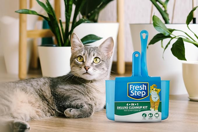 Fresh Step 4 in 1 Deluxe Cat Litter Cleanup Kit - Image 6