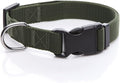 Adjustable Nylon Dog Collar, pet Collar 1 Inch 3/4 Inch 5/8 Inch Wide, by TAIDA
