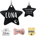 Ultra Joys Cat ID Tag Personalized Pet Tags, Durable Stainless Steel Small Pet by UltraJoys