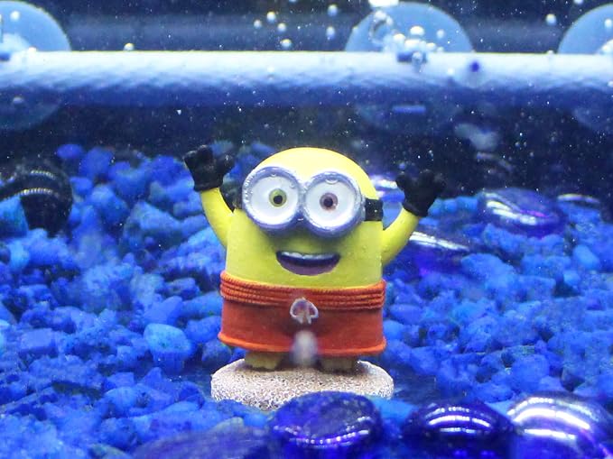 Penn-Plax Minions Officially Licensed 3-Piece Aquarium Ornament Bundle – - Image 5