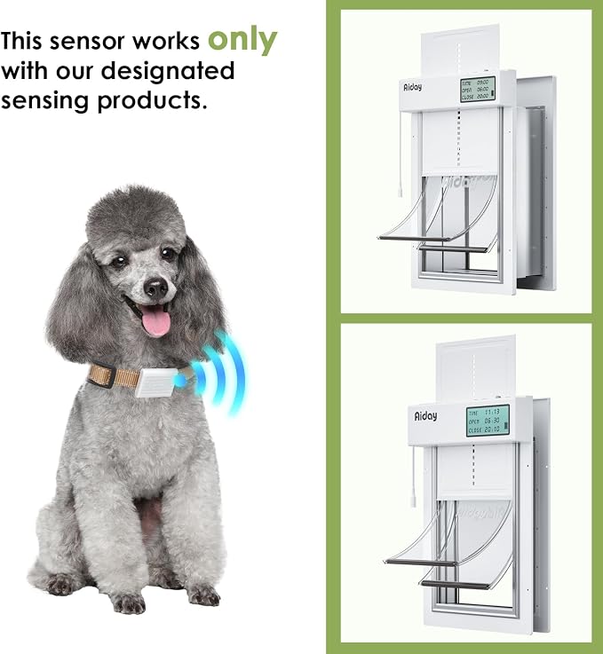 Automatic Pet Door Collar, Included 2 Sensor Collar, Large Size - Image 5