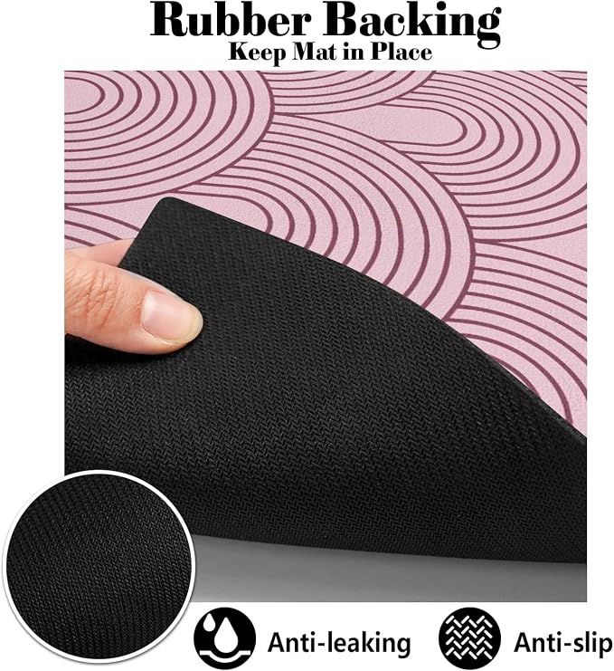 Dog Food Mats for Floors Absorbent, Pet Cat Food Mat - Image 4