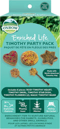 Oxbow Enriched Life Timothy Party Pack – Rabbit and Guinea Pig Toys, Chinchilla by OxbowAnimalHealth