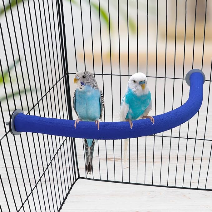 Wontee Bird Perches Bird Cage Sand Perch Stand - Image 2