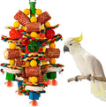 Bird Chew Toys with Corn Cob and Loofah Slices - GlobalHabitat Supply
