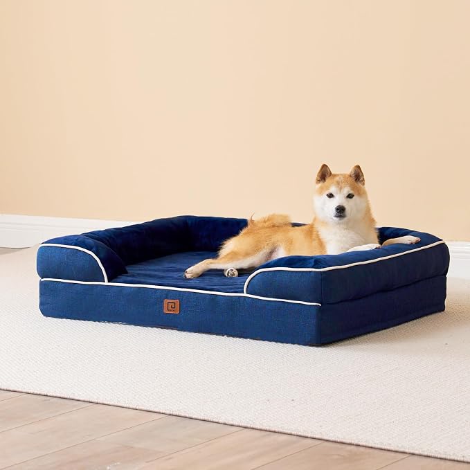 EHEYCIGA Orthopedic Dog Beds for Extra Large Dogs, Waterproof Memory Foam XL - Image 8