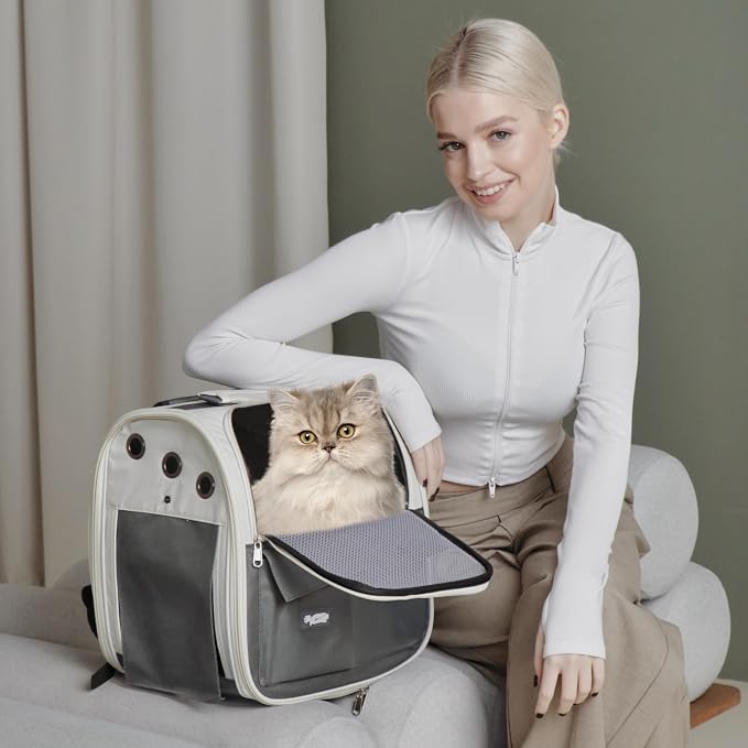 Pet Carrier Backpack for Cats & Dogs up to 22 LBS – Airline Approved Cat - Image 8