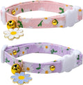 2 Pack Cotton Breakaway Cat Collars by Faygarsle