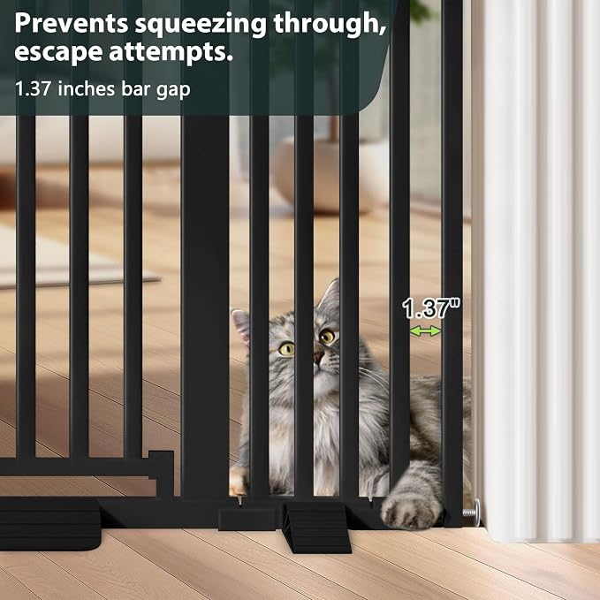 51'' Extra Tall Cat Gate Barrier - Image 3